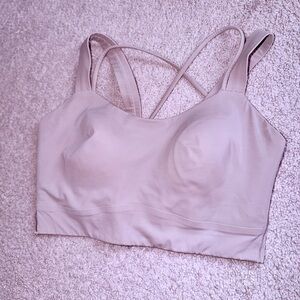Lululemon Like a Cloud Longline Bra, D/DD Cup Sheer Oak $68